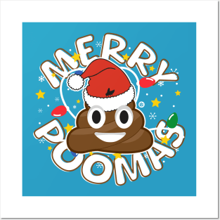 Merry Poo-Mas Posters and Art